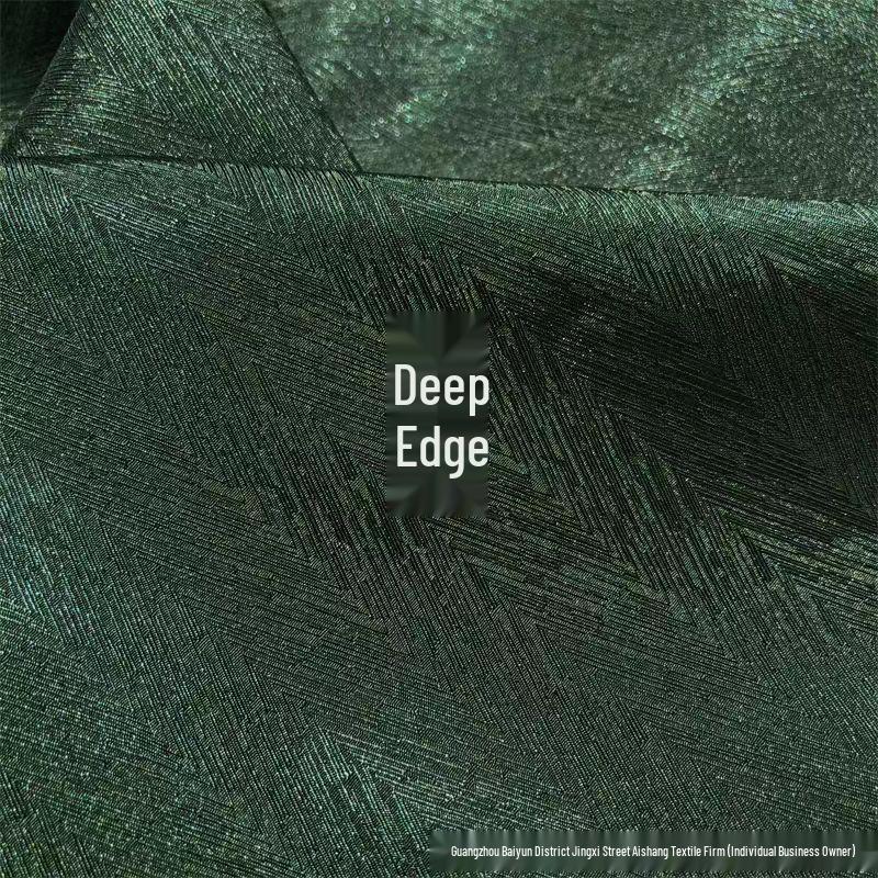 Herringbone Solid Color Twill Jacquard Fabric for Hanfu and Cheongsam Skirts