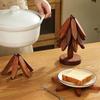 Baumdesign Ständer Holz Untersetzer Dekorativ Hitzebeständig Tischmatte Untersetzer Holz Platzsets Heißer Topf