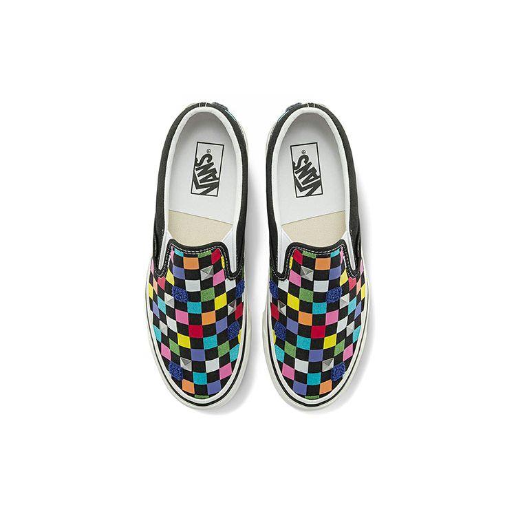 Vans Instapperserie 98 DX Casual Lage Skate Schoenen Unisex Sneakers Wit Zwart Rood VN0A5KX8AWC