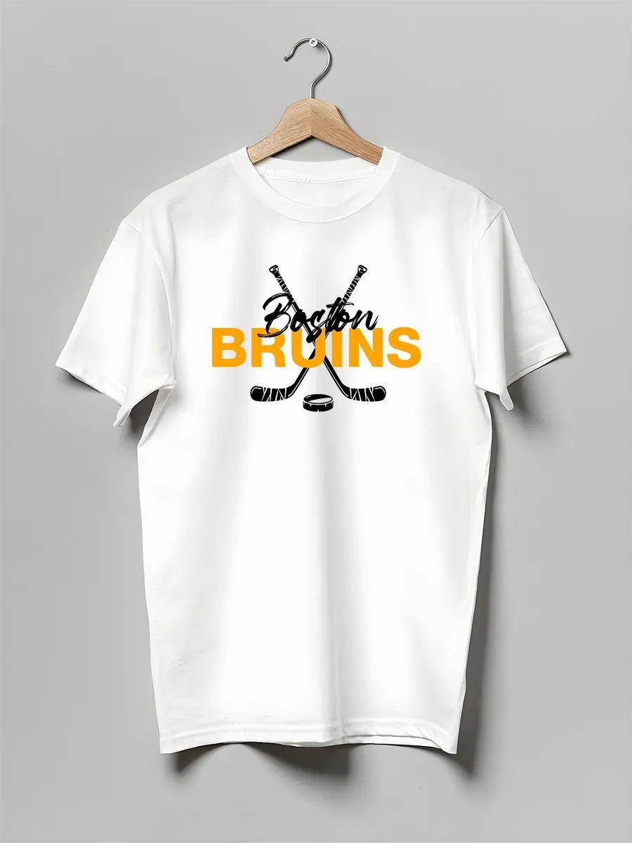 Boston Bruins Hockey Sport Fan Wear T-shirt XL