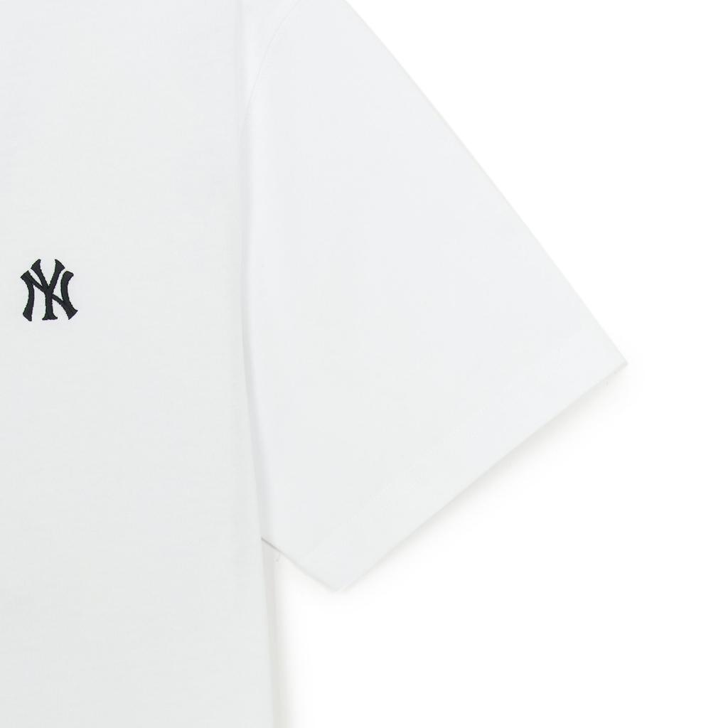 MLB New York Yankees Basic Collection SS25 T Shirt Unisex Standard White 3ATSB6153-50WHS