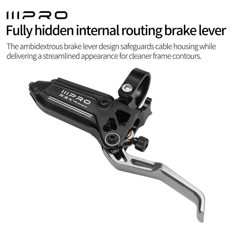 2025 ONIRII IIIPRO R3X4 Horizontal Cylinder 4-Piston Hydraulic Disc Brake Quick Release MTB Caliper for MTB, Climbing, AM,XC NEW