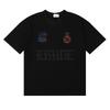 RHUDE Sunset Graphic T-Shirt Men Women Loose Fit Short Sleeve Tee Casual Streetwear