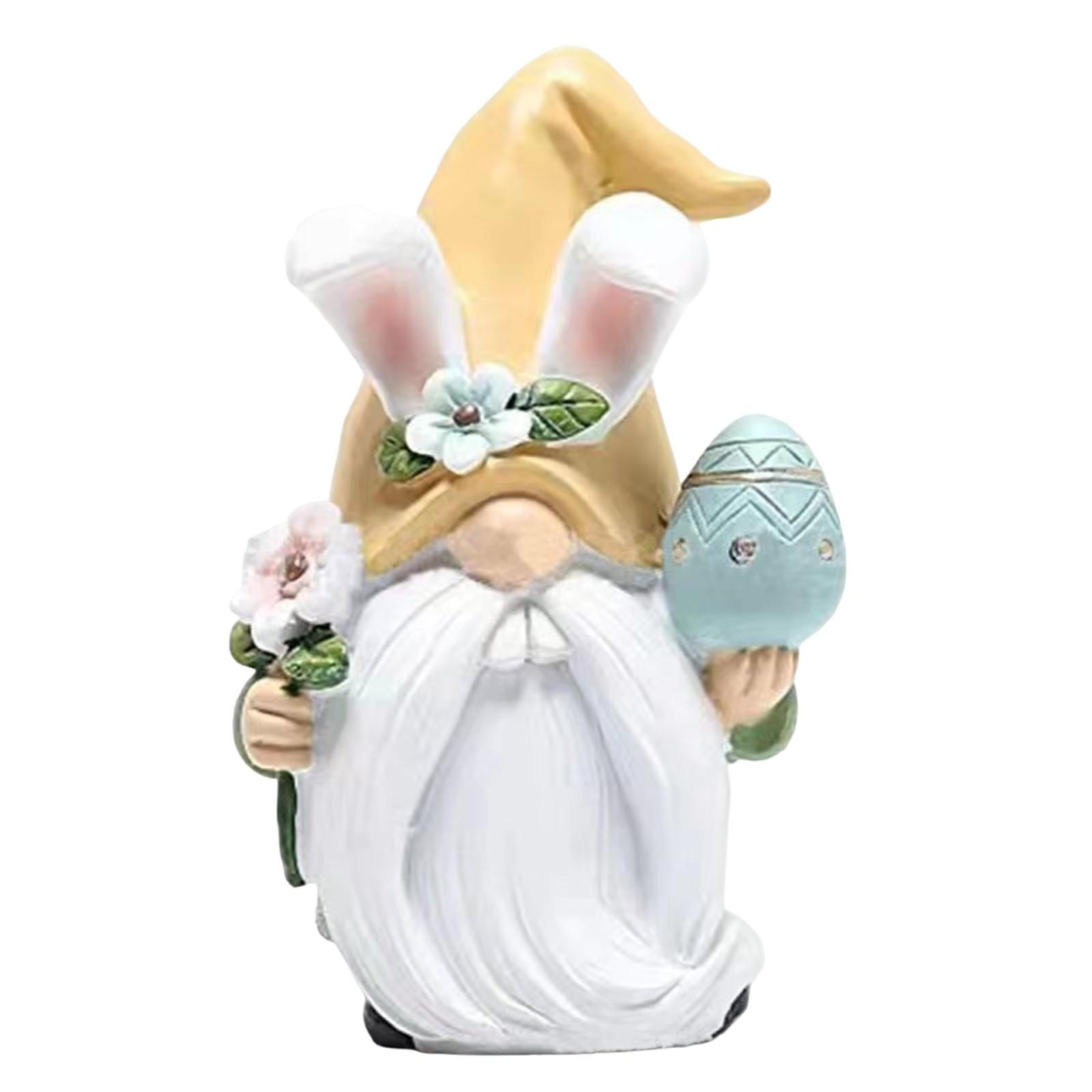 Пасхальные украшения Пасхальные гномы Декор Смола Пасхальный кролик Кукла Украшение