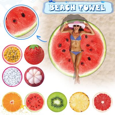 Serviette de Plage en Microfibre Serviette de Bain Absorbante pour Femmes et Enfants, Serviette de Plage à séchage Rapide, Serviettes légères super absorbantes, Impression de Masque de Couverture