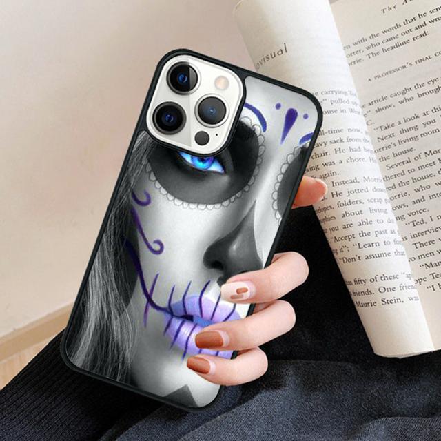Cute Dead Skull Owl Phone Case Back Cover for iPhone 17 Air 16 15 14 13 11 12 Pro Max Plus Fundas Coque