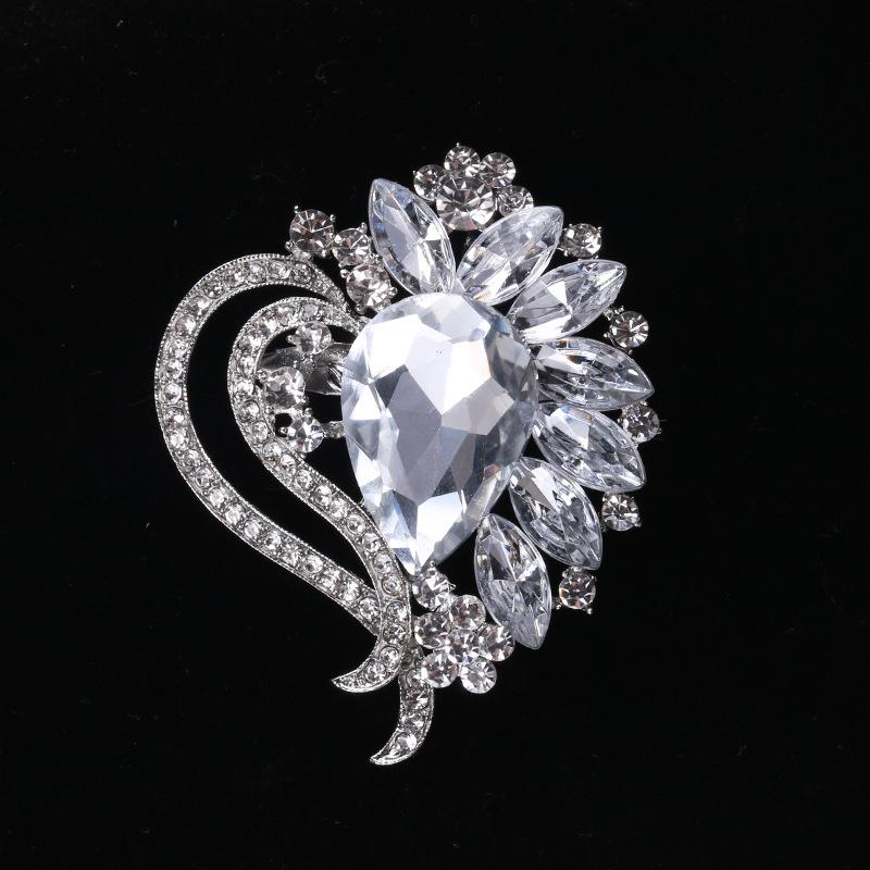 

Сплав Мода Творческая личность Кристалл Стеклянная Брошь Брошь Брошь Женская Одежда Аксессуары