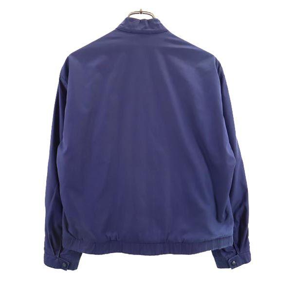 Dunhill 80s 90s Old Long Sleeve Stand Collar Jacket Navy System Men's Used