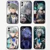 Anaxa Animated Game Honkai Star Rail Phone Case For IPhone 17 Air 16 15 14 13 Pro Max 11 12 Black Silicone Cover
