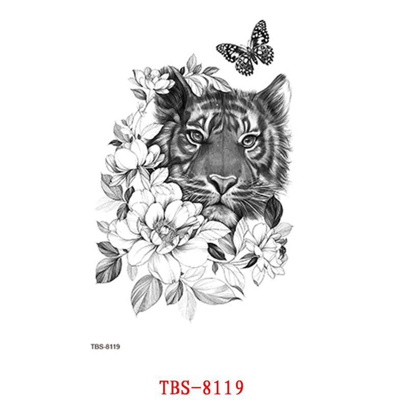 Wasserdichter Tattoo-Aufkleber, Totem-Charakter Tattoo-Aufkleber Tattoo