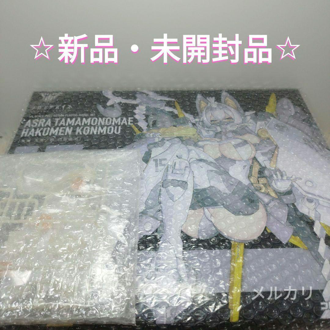 

[USED] Shura Tamamo no Mae White Face Golden Hair Bonus Included Megami Device Kotobukiya