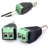 10 Stücke DC Stromanschluss Männlich Jack Adapter Schweißen Kostenloser für CCTV Kamera Überwachung LED 12 V 2,1mm