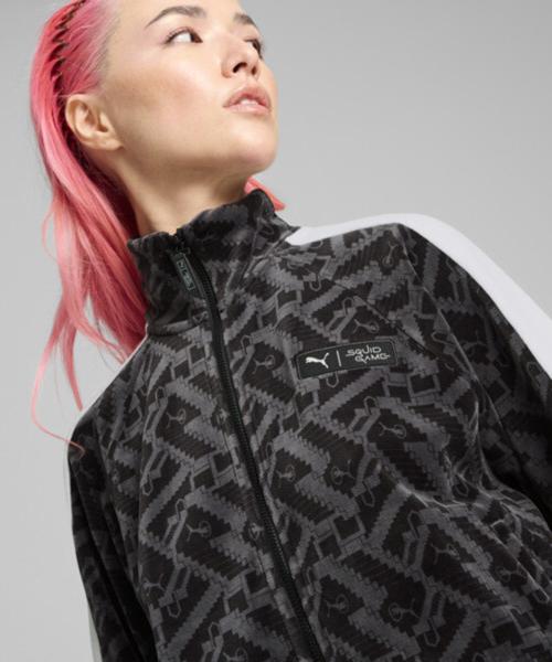 Puma X Squid Game T7 Iconic Track Jacket W - Black / 627432-01
