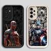 Marvel Deadpool Soft Cover Phone Case for Samsung Galaxy A24 A13 A26 A22 A23 A12 A16 A32 A56 A14 A36 A33 A34