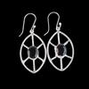 Black Onyx Gemstone 925 Sterling Silver Jewelry Handmade Dangle Earrings 2.00" EE-48-15