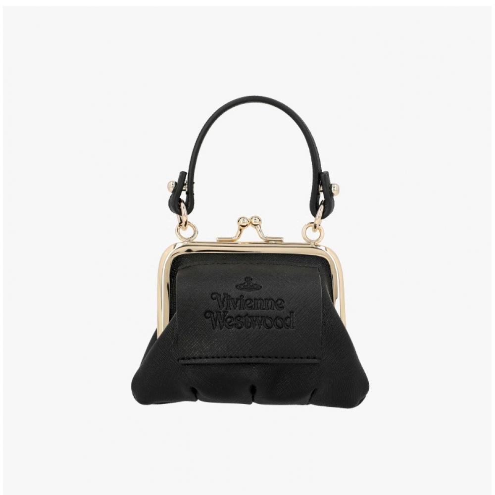 Vivienne Westwood Graney Saffiano Mini Chain Tote Bag 5a010005w S0021 N402