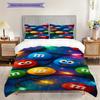 MMs Colorful Characters Bedding(1 * duvet cover + 2 * pillowcase, without core) Bedding set Soft and comfortable Duvet cover and pillowcase