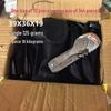 Portable Multifunctional Stainless Steel Folding Cutlery Set with Fork, Spoon, Knife, & Bottle Opener