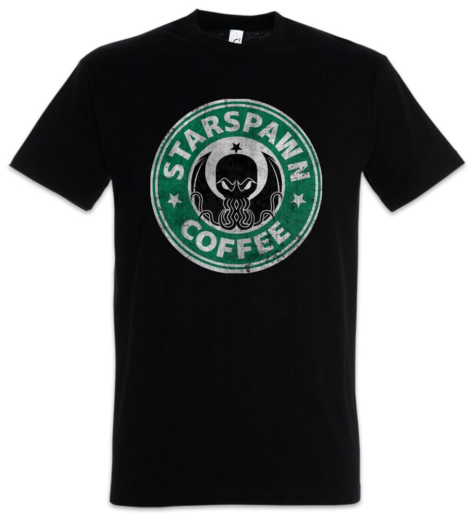 STARSPAWN COFFEE T-SHIRT Arkham Lovecraft Marsh Miskatonic Spawn Cthulhu XXXXL