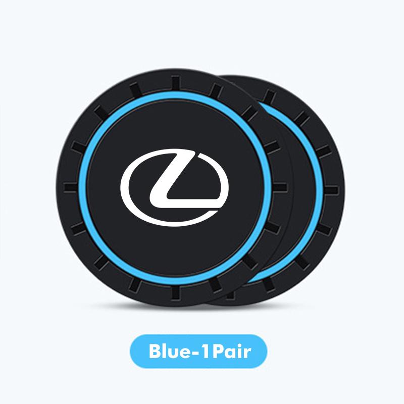 

For Lexus Silicone Car Coaster Water Cup Bottle Non Slip Pad Anti-Slip Mat UX250h RX450h RX300 GX470 CT200h RX400h NX300h RX350