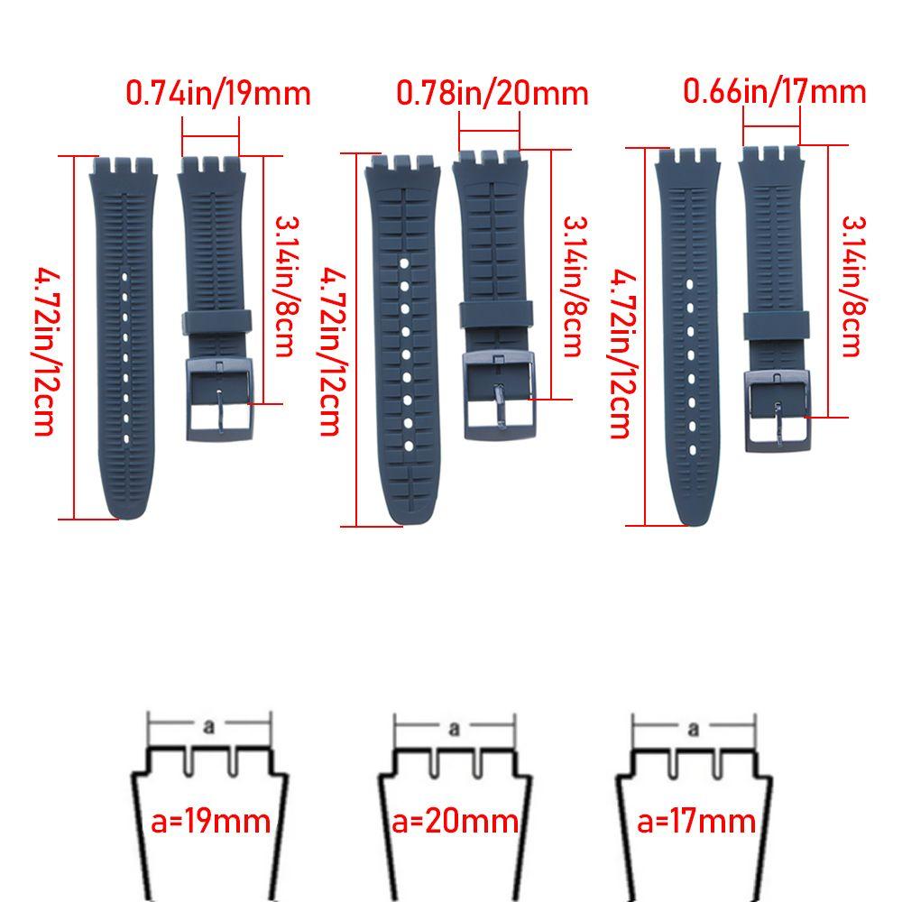 Boucle Accessoires de Montre Remplacement Bracelet Sport Bracelet en Silicone Bracelet de Montre en Caoutchouc