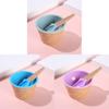 Childrens Plastic Ice Cream Bowl With Spoon For Party And Gift Use