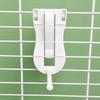 Bird Veggie Clip Holder Easy Install Chew Toy Parrot Cage Accessories Carrot Leafy Greens Feeder Durable Plastic Bird Supplies