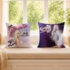 Cushion Cover Wrinkleresistant Short Plush Pillow Case Breathable Machinewashable Singer Kkenia Os Pink Aura