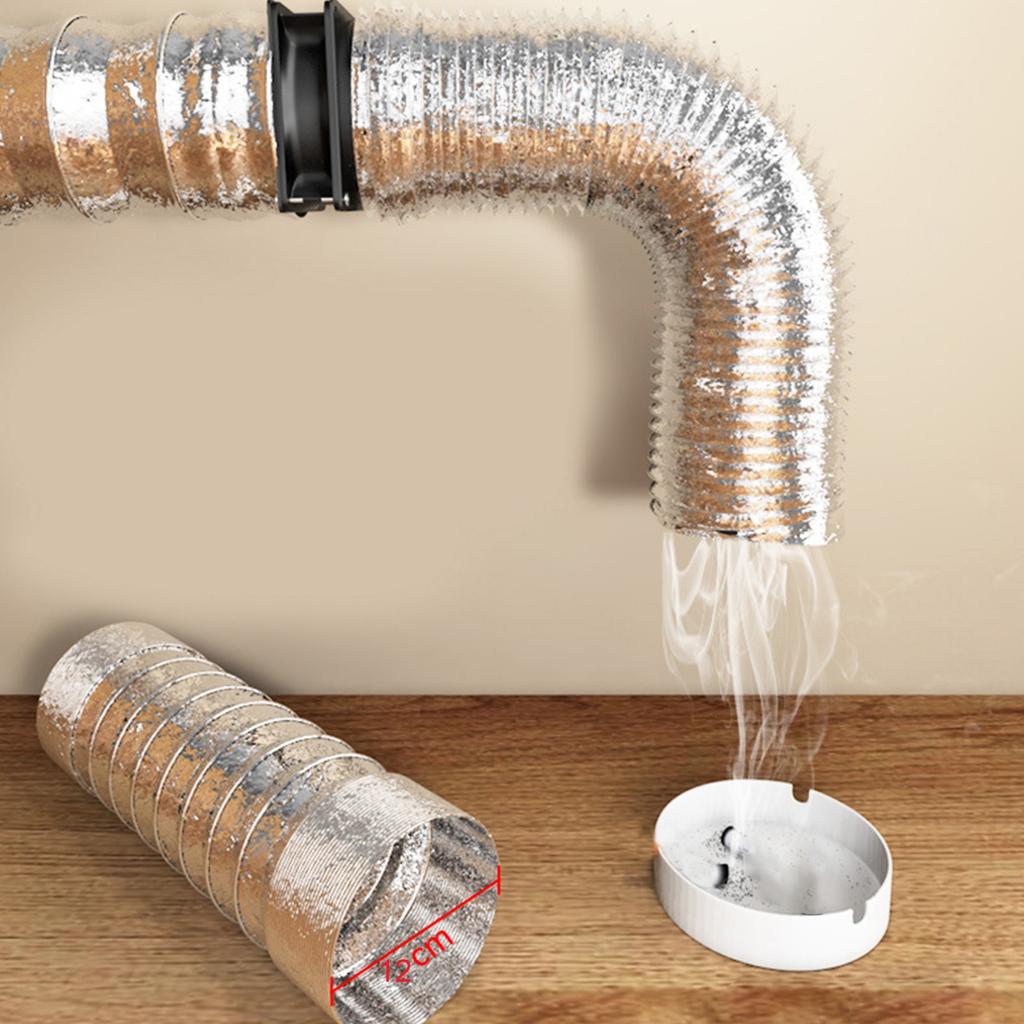 80mm Potrubní ventilátor Odtahový ventilátor s dvojitým kuličkovým ložiskem Vhodný pro elektroniku 3D tiskárnu Kryt Svařování Větrání