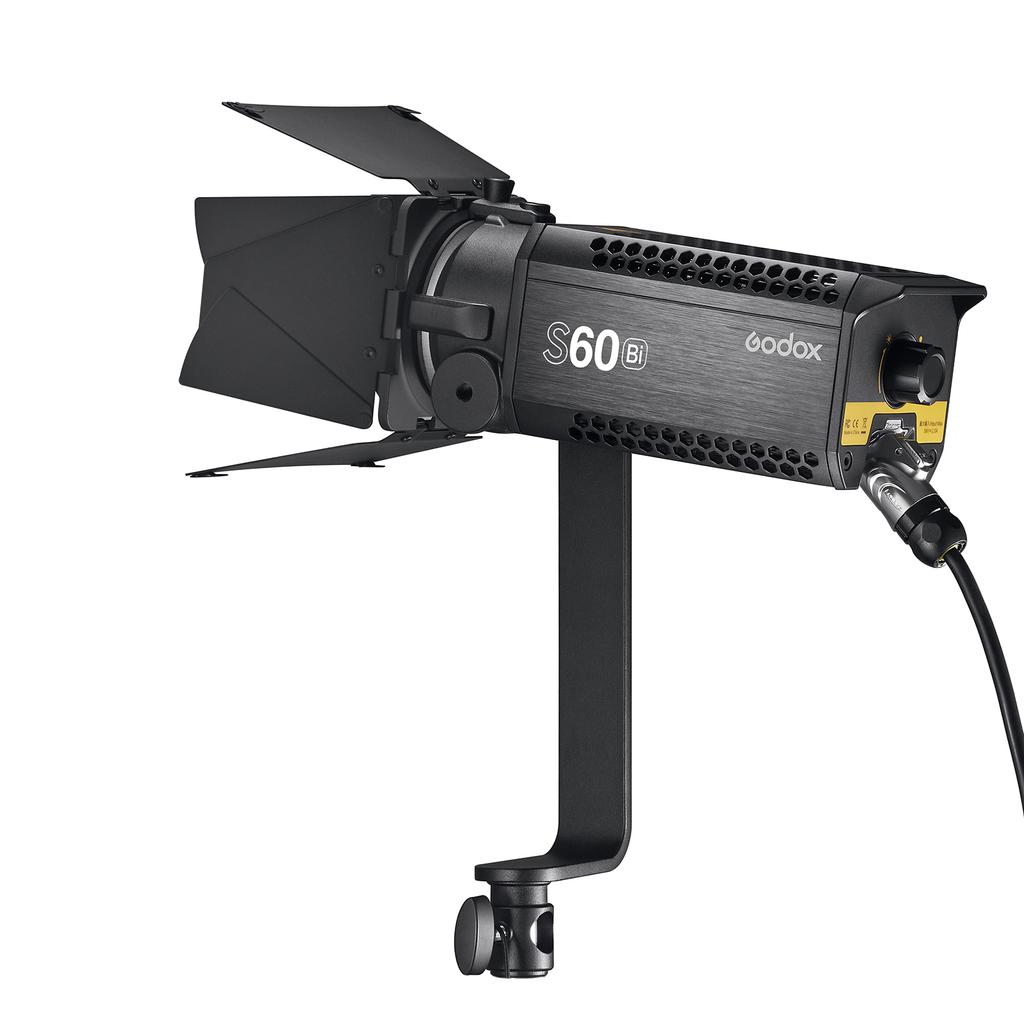 Godox S60Bi Focusing LED Video Light Studio Photography Light 77W 2800K6500K Dimmable CRI96