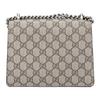 Gucci Geantă Poștașă Pânză Patchwork Piele cu Cataramă Cap de Tigru Dionysus și Logo Floare Îmbătrânită Femei Maro