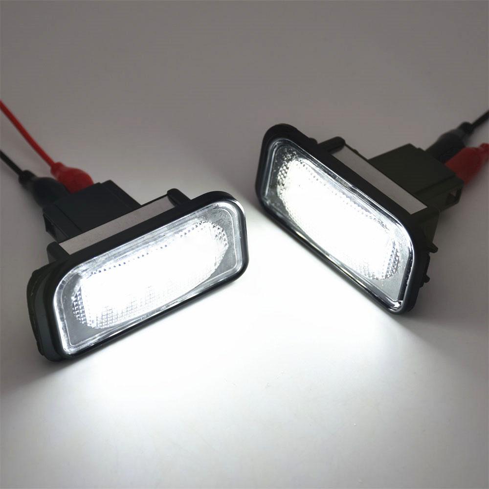 For 2004-2008 Chrysler Crossfire Xenon White LED License Plate Light Lamp 1 Pair