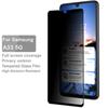 IMAK For Samsung Galaxy A33 5G Anti-spy Tempered Glass Film Full Covering Screen Protector Full Glue Sensitive Touch Film