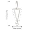 Wall Mounted V Shaped Hanger Rotatable Hat Rack New Multi Hook Organizer  for Wardrobe