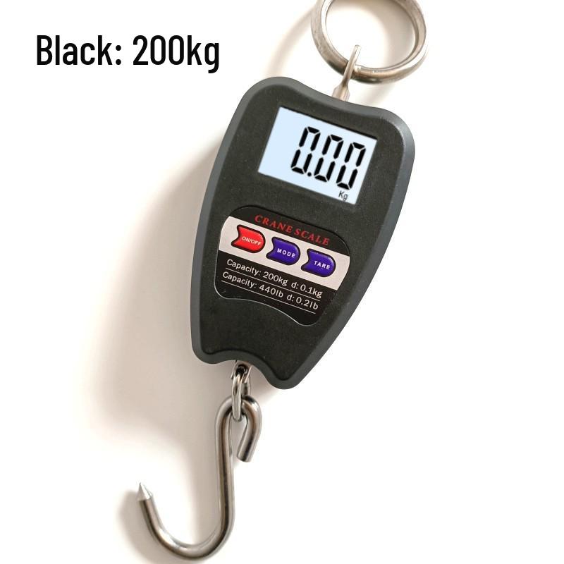 Portable 200kg Electronic Hanging Scale - Handheld Hook for Industrial and Grain Weighing