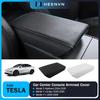 Heenvn For Tesla Model 3 Y Highland Juniper 2026 Armrest Pad Anti-fouling Case Center Console Cover Anti-scratch Car Accessories