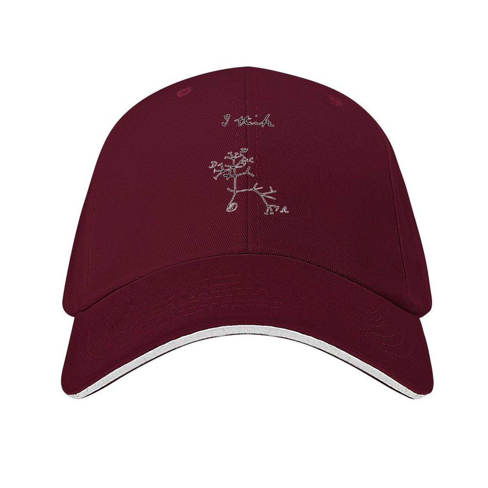 Darwin Tree of Life I Think Baseball Cap tactical cap Military Tactical Cap Wild Ball Hat Hat men Men Golf Wear Womens