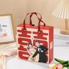 European-Style Wedding Candy Box: Handheld Cartoon Gift Box and Fruit Box