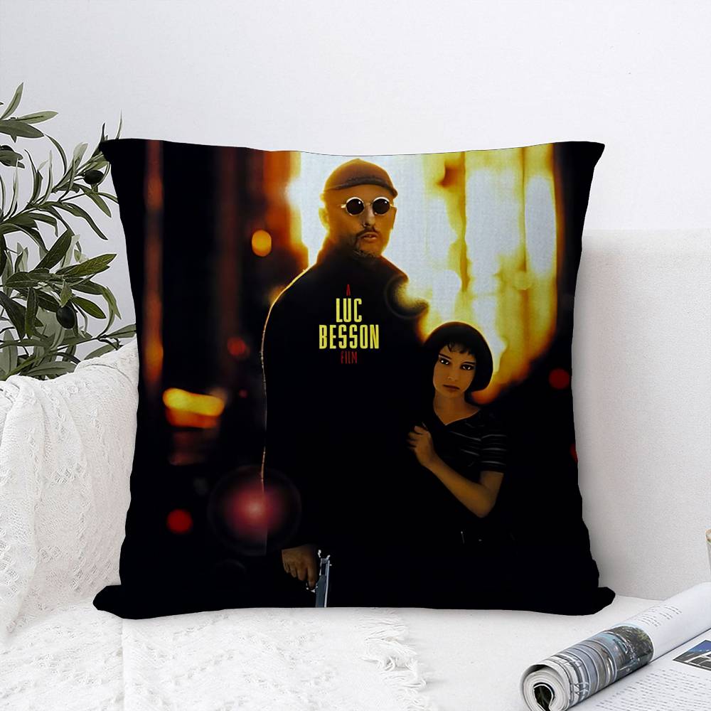 

L-Leon T-The P-Professional Cushion Cover Pillowcase Upholstery Sofa Throw Pillow Home Decor Pillowcas 30cmx30cm