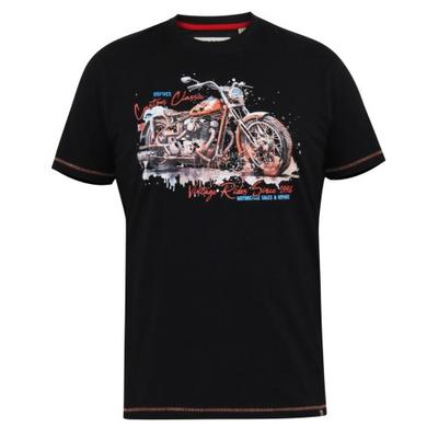Herren D555 Lorne Motorrad Rundhals Kingsize T-Shirt