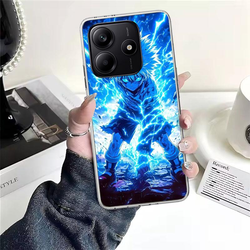 Huner X-Hunters Killua Soft Phone Case For Xiaomi Redmi Note 15 14 14S 13 12 Pro Plus 12S 11 11S 11E 10 10S 11T 5G Fundas Coque