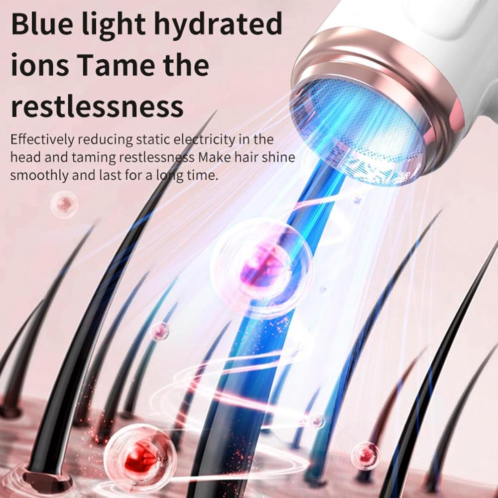 Cordless Hair Dryer, 15000mAh Rechargeable Blow Dryer 200W Battery Operated Hairdryer with 3 Adjustable Wind Modes and Display Screen