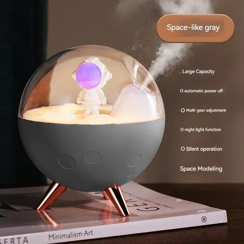 Home Bedroom Hydration USB Desktop Wireless Small Spray Astronaut Humidifier Essential Home Office New Astronaut Humidifier