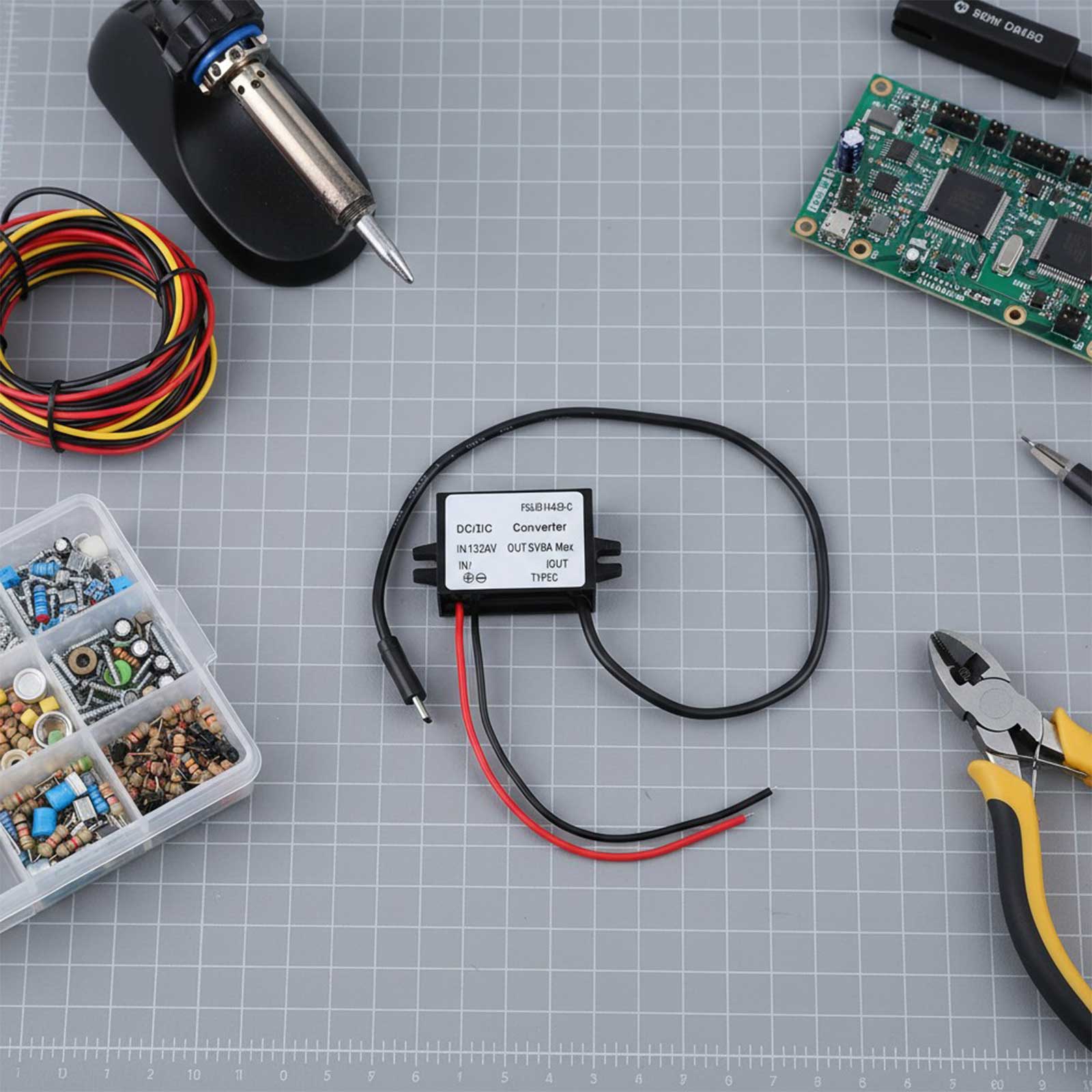 

DC-DC 12V 24V To 5V 3A 25W Car Power Converter Type-C USB Step Down Voltage Power Supply Output Adapter With Reverse Protection China Mainland