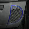 Central Console Dash Lower Speaker Frame Ring Trim for Jeep Wrangler JK  Blue
