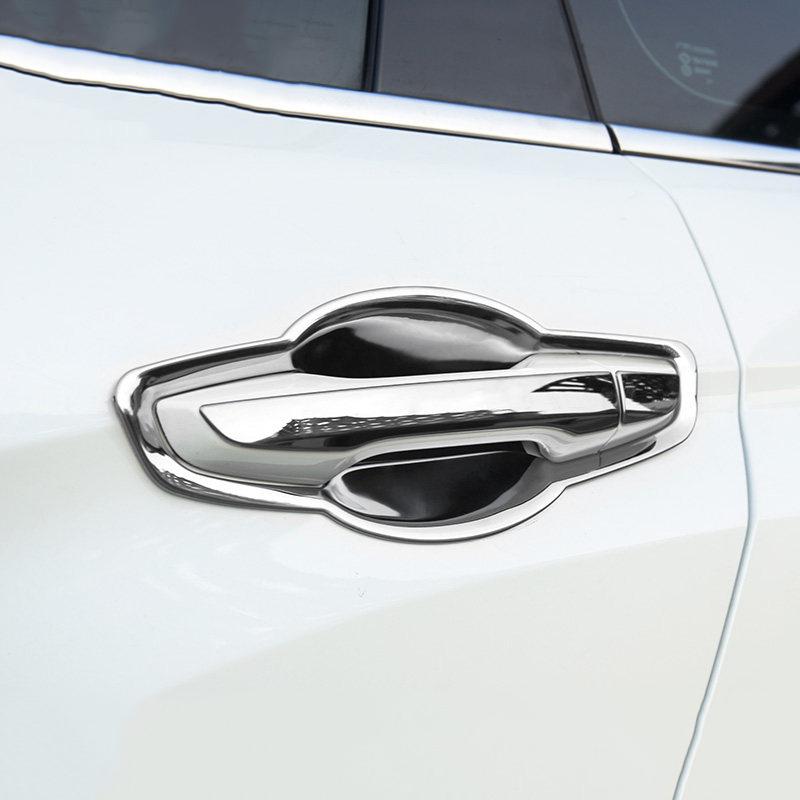 For Honda CRV CR-V 5th 2017 2018 Hybrid Stainless Steel Car Door Handle Outer Bowl Cover Trim Accessories