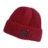 Sweet Cute Soft Waxy Knitted Hat Autumn and Winter Big Letter Ear Protection Wool Hat Simple Versatile Cold Hat Pullover Hat