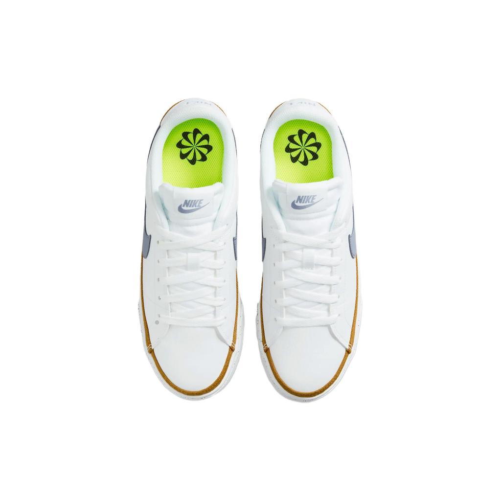 Nike Court Legacy Next Nature White Ashen Slate Women Sneakers Wheat DH3161-108
