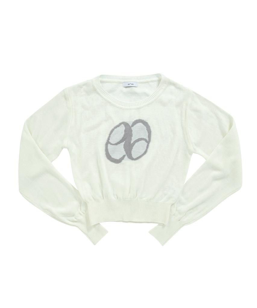 Aejeuon Molly Crop Knit / Ivory