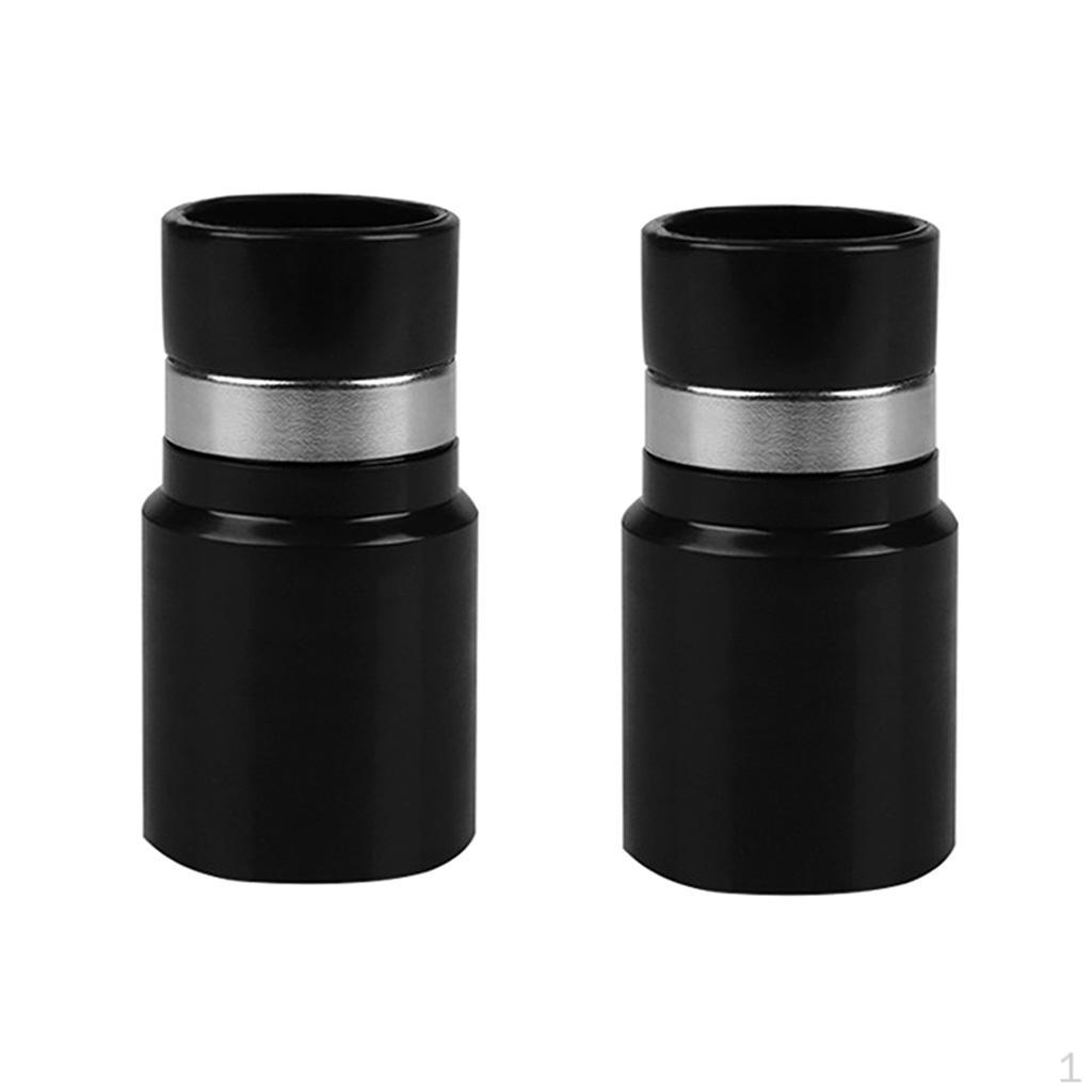 

2 шт. Универсальный адаптер для шланга 32 мм для фитингов центрального пылесоса Черный